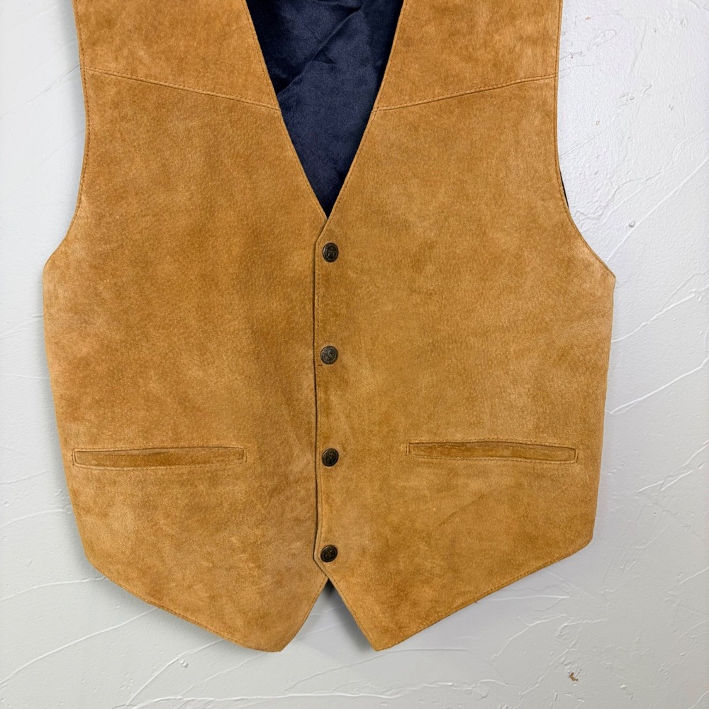 Scully Suede Vest Waistcoat
Mens Medium Brown
Western Ro
Pockets Rodeo
Cowboy - Picture 4 of 9